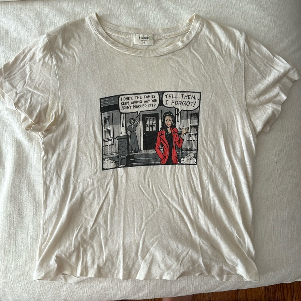 Re \ Done Graphic Shirt